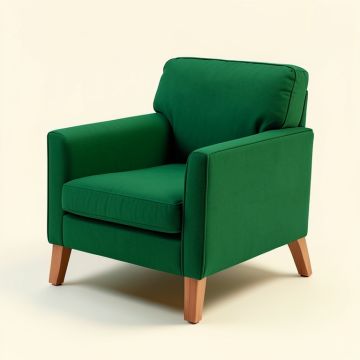 Burnett 37 '' Wide Polyester Armchair (synthetic illustration; no displayed measurements)