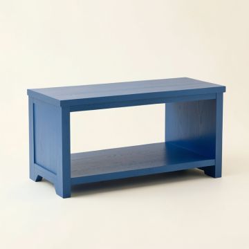 Cliff Crest Indoor Bench - Blue (synthetic illustration; no displayed measurements)
