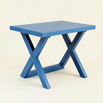 Cedar Canyon Patio Table - Blue (synthetic illustration; no displayed measurements)
