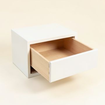 Juniper Crossing Under-Desk Drawer Unit - White (synthetic illustration; no displayed measurements)