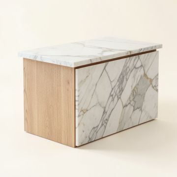 Mcreynolds Kitchen Island Marble (synthetic illustration; no displayed measurements)