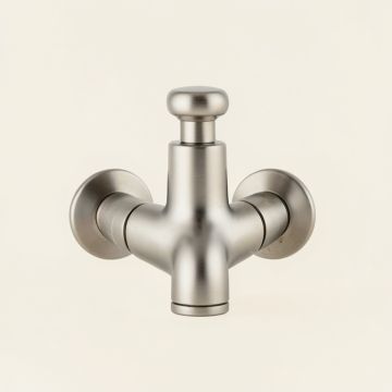 Millennium 3-Handle Volume Control Tub And Shower Faucet With Rough-In Valve (synthetic illustration; no displayed measurements)