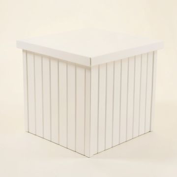 Holly Canyon Closed Outdoor Storage Box - White (synthetic illustration; no displayed measurements)