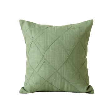 Lake Bridge Filled Accent Pillow - Green