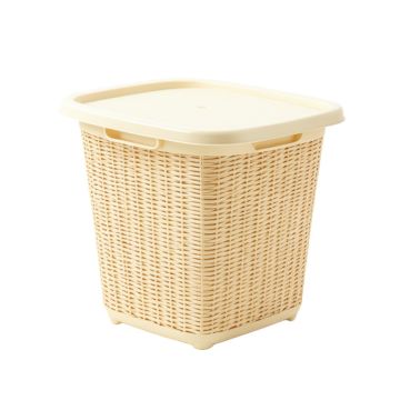 River Branch Laundry Hamper - Cream
