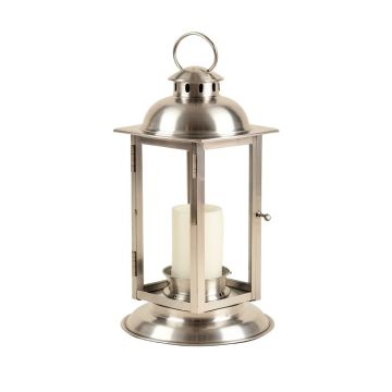 New Port Steel Lantern (synthetic illustration; no displayed measurements)