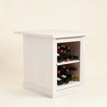Dowitcher Bar With Wine Storage (synthetic illustration; no displayed measurements)