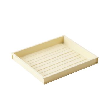 Shore Bend Empty Under-Desk Cable Tray - Cream