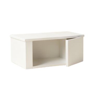 Vale Brook Shoe Storage Bench - White