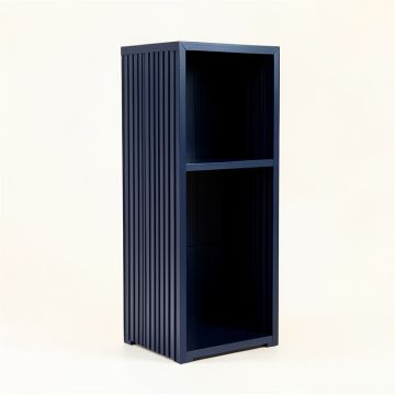 Hazel Brook Narrow Cubby Tower - Navy (synthetic illustration; no displayed measurements)