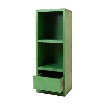 Alder Crossing Narrow Cubby Tower - Green