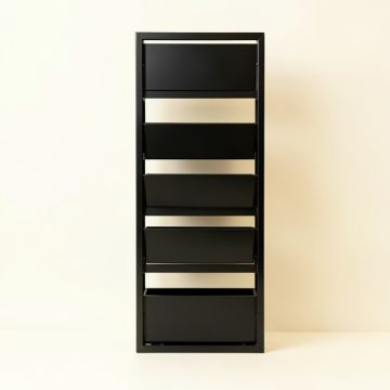 Reed Canyon Empty Vertical Garden Frame - Black (synthetic illustration; no displayed measurements)