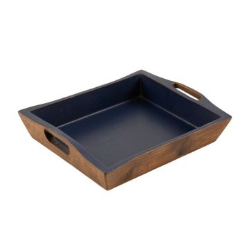 Meadow Branch Serving Tray - Navy (synthetic illustration; no displayed measurements)