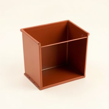 Spruce Arc Empty Raised Planter - Terracotta (synthetic illustration; no displayed measurements)