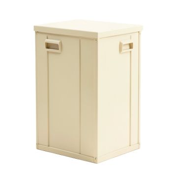 Laurel Bridge Closed Outdoor Storage Box - Cream