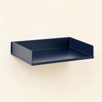 Hazel Crest Wall-Mounted Shelf - Navy (synthetic illustration; no displayed measurements)