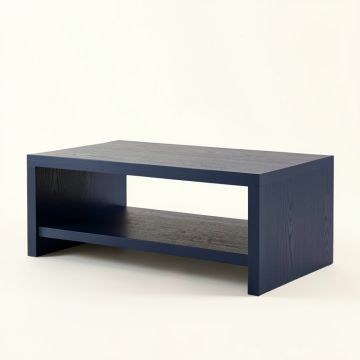 Cliff Field Coffee Table - Navy (synthetic illustration; no displayed measurements)