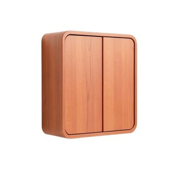 Shore Crossing Wall-Mounted Entry Cabinet - Terracotta