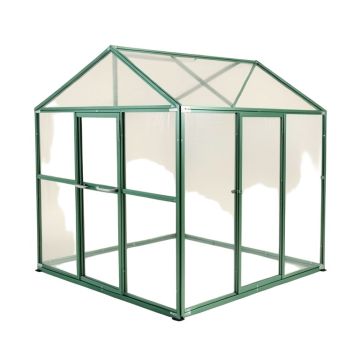 Ascent Heavy-Duty Aluminum 8 Ft. W X 16 Ft. D Greenhouse