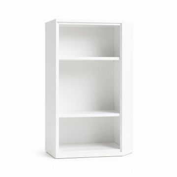 Harbor Bend Freestanding Bookcase - White