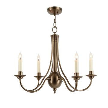Denise 5 - Light Candle Style Drum Chandelier