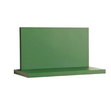 Sage Arc Wall-Mounted Shelf - Green (synthetic illustration; no displayed measurements)