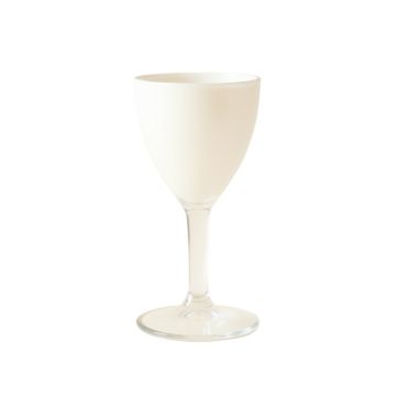 Olive Branch Empty Candle Holder - White