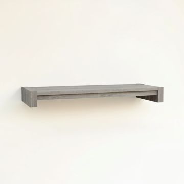 Spruce Brook Wall-Mounted Shelf - Gray (synthetic illustration; no displayed measurements)