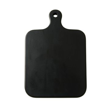 Slate Arc Cutting Board - Black (synthetic illustration; no displayed measurements)