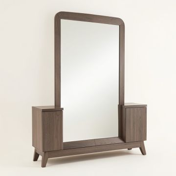 Hudson Ferry Modern & Contemporary Beveled Dresser Mirror (synthetic illustration; no displayed measurements)