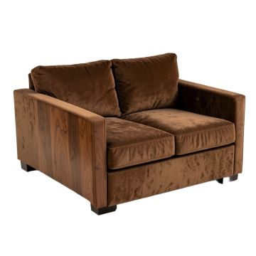 Highbridge 84.24 '' Velvet Square Arm Sofa Bed (synthetic illustration; no displayed measurements)