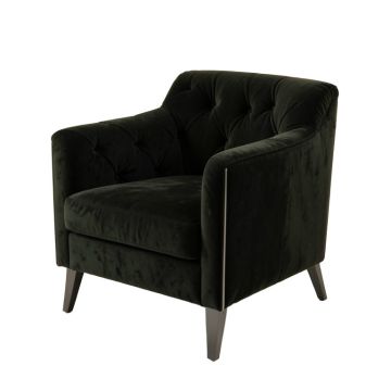 Alfredo 26 '' Wide Tufted Velvet Side Chair