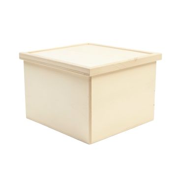 Hill Crest Closed Outdoor Storage Box - Ivory