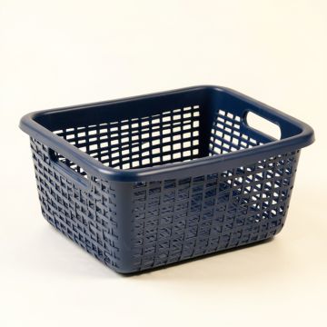 Ridge Bridge Empty Storage Basket - Navy (synthetic illustration; no displayed measurements)