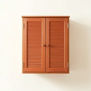 Hill Crossing Wall-Mounted Laundry Cabinet - Terracotta (synthetic illustration; no displayed measurements)