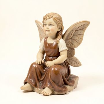Fannie , The Fairy Sitting Statue (synthetic illustration; no displayed measurements)