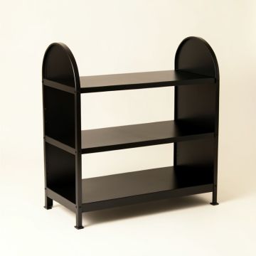 Moss Dale Desktop Shelving Unit - Black (synthetic illustration; no displayed measurements)