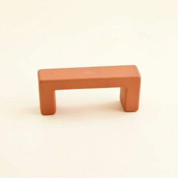 Harbor Brook Cabinet Handle Without Packaging - Terracotta (synthetic illustration; no displayed measurements)