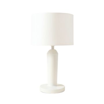 Ahrens White Table Lamp Set