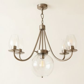 Earlene 6 - Light Statement Globe Chandelier (synthetic illustration; no displayed measurements)