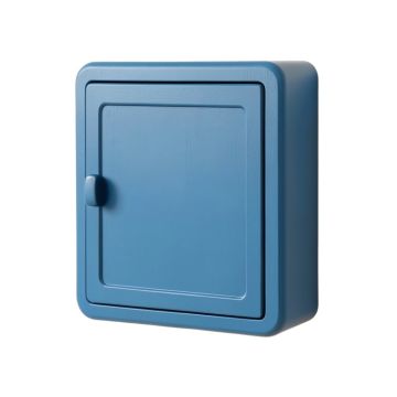 Laurel Crossing Wall-Mounted Laundry Cabinet - Blue