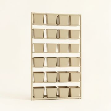 Cliff Branch Empty Vertical Garden Frame - Beige (synthetic illustration; no displayed measurements)
