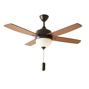 42 '' Alayna 4 - Blade Ceiling Fan With Pull Chain And Light Kit Included