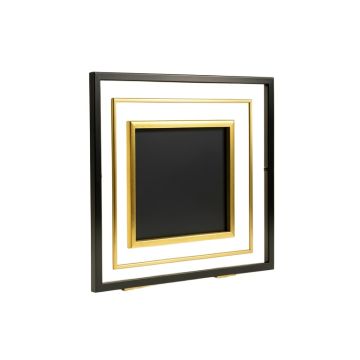 Abstract Square Metal Wall Décor