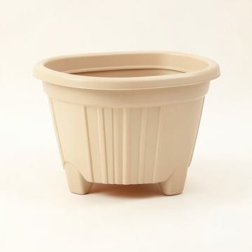 Harbor Brook Empty Raised Planter - Beige (synthetic illustration; no displayed measurements)