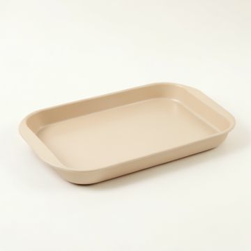 Moss Arc Serving Tray - Beige (synthetic illustration; no displayed measurements)
