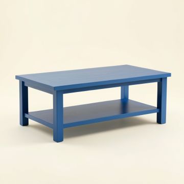 Alder Crest Coffee Table - Blue (synthetic illustration; no displayed measurements)