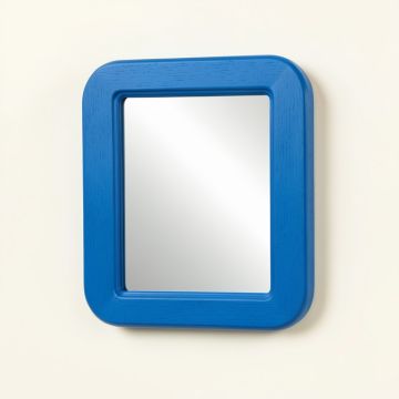 Ridge Brook Framed Wall Mirror - Blue (synthetic illustration; no displayed measurements)