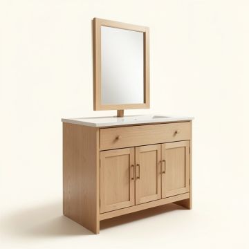 Newtown 48 '' Single Bathroom Vanity Set (synthetic illustration; no displayed measurements)