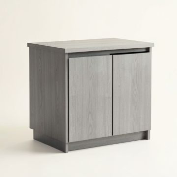 Lake Crossing Freestanding Laundry Folding Counter - Gray (synthetic illustration; no displayed measurements)